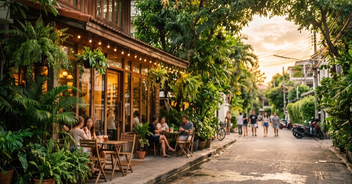 ซอยทองหล่อ 11 — Audrey Café ร้านญี่ปุ่น สปา และ The Taste